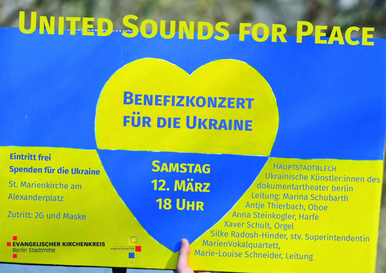 Benefizkonzert für die Ukraine